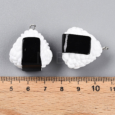 Resin Pendants RESI-T028-22-1