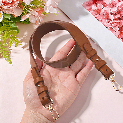 2Pcs PU Leather Bag Handles DIY-CL0002-72A-1