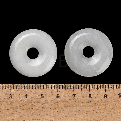Natural White Jade Pendants G-F831-A14-1