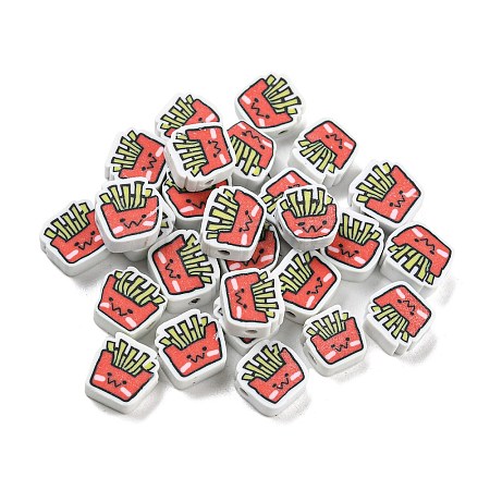 Handmade Polymer Clay Beads CLAY-E005-11-1