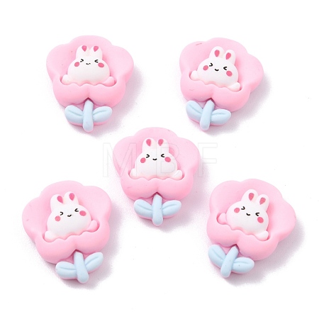 Opaque Resin Cabochons X-RESI-I037-01-1