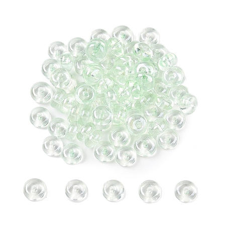 Transparent Dyed Colours Glass Seed Beads SEED-T007-02D-1