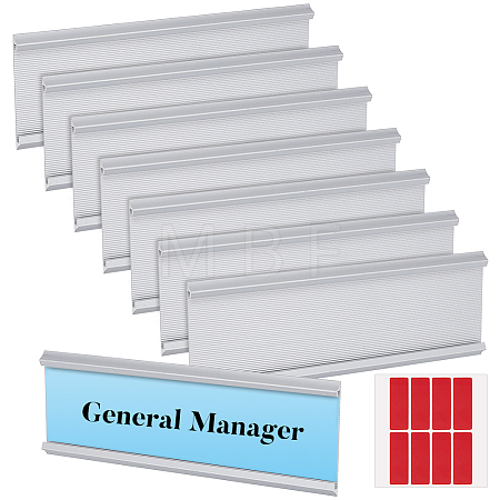 8Pcs Aluminium Alloy Commodity Label Display FIND-BC0019-69A-02-1