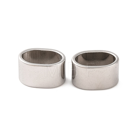 Non-Tarnish 304 Stainless Steel Slide Charms STAS-S133-01P-01-1