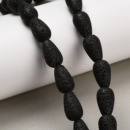 Natural Lava Rock Beads Strands G-G347-03I-1