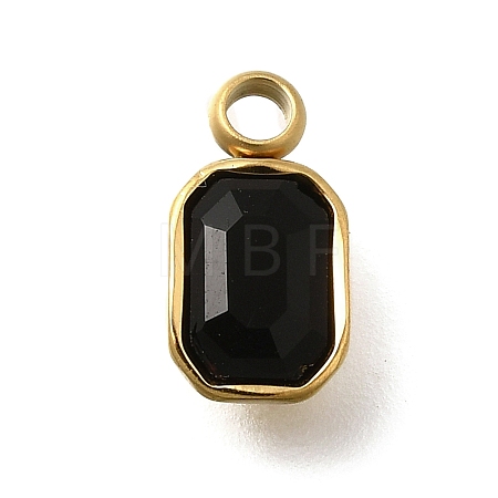 304 Stainless Steel Pendants STAS-Q346-03G-05-1