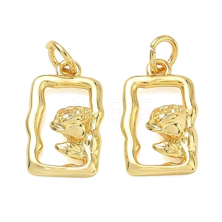 Brass Pendants KK-CBAD9DF-04G-1
