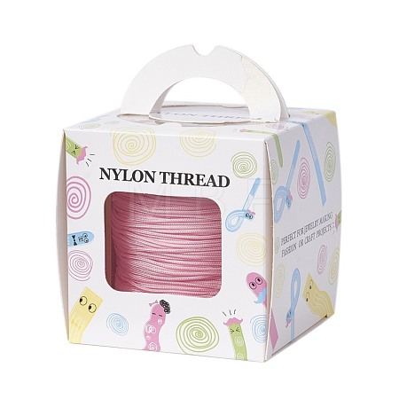 Nylon Braided Cord 1 Strand Core NWIR-JP0011-1mm-103-1