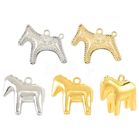 4Pcs 4 Styles Alloy Pendants FIND-YW0011-61-1