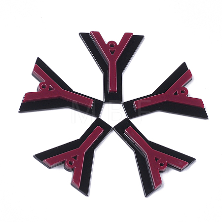 Cellulose Acetate(Resin) Pendants KY-S158-41Y-A-1