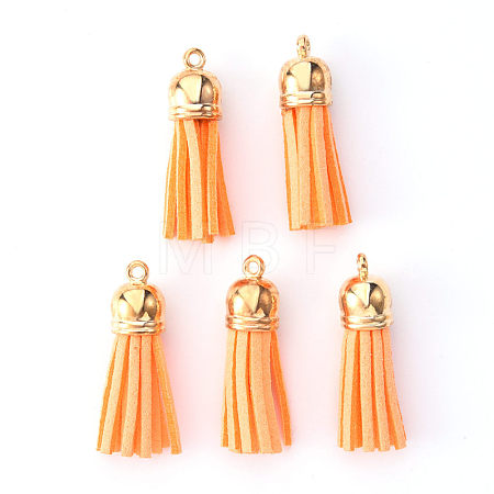 Faux Suede Tassel Pendant Decorations X-FIND-R095-035LG-1