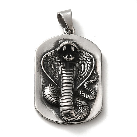 316L Surgical Stainless Steel Big Pendants LS-STAS-H194-02AS-02-1