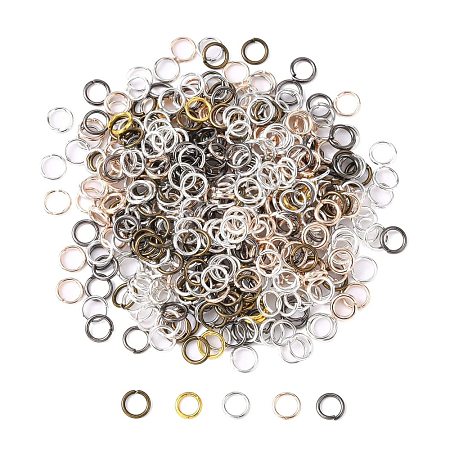 Iron Open Jump Rings JR5MM-M1-1