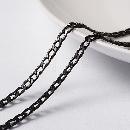 304 Stainless Steel Twisted Chain Curb Chains CHS-L014-04B-1