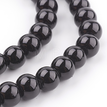 Glass Pearl Beads Strands HY-8D-B20-1-1