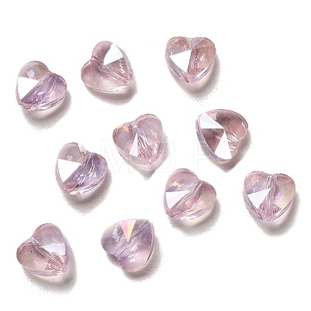 Electroplate Glass Beads EGLA-Q091-10mm-A16-1