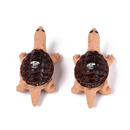 Opaque Resin Pendants RESI-N051-04F-1