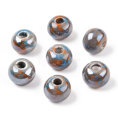 Handmade Porcelain European Beads OPDL-Q099-2-1