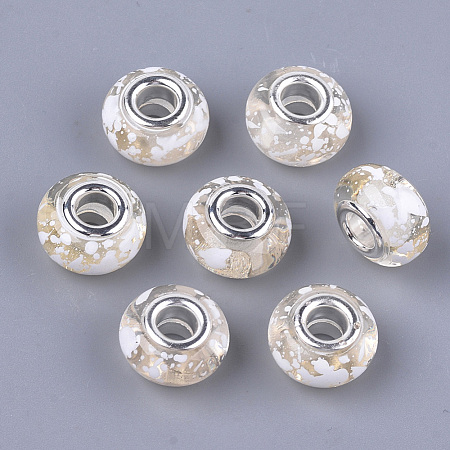 Resin European Beads RPDL-S013-09J-1