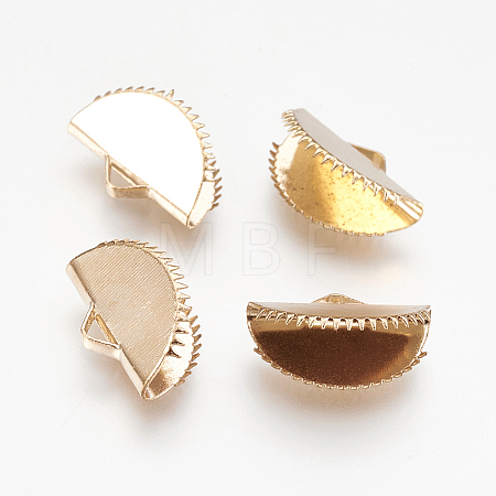 Iron Ribbon Crimp Ends LS-X-IFIN-I026-02LG-B-1