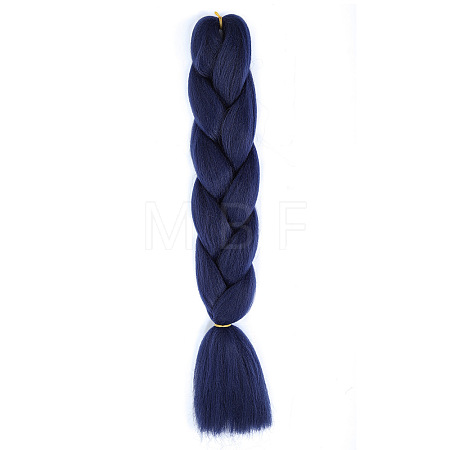 Long Single Color Jumbo Braid Hair Extensions for African Style - High Temperature Synthetic Fiber ST3297880-1