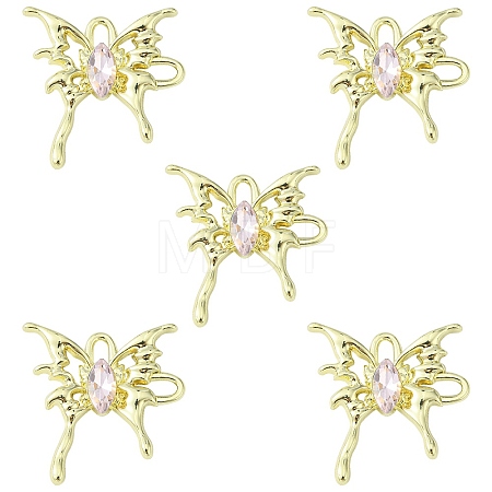 Rack Plating Alloy Connector Charms FIND-YW0001-93B-1