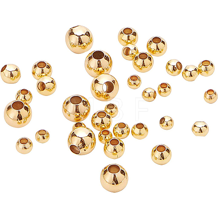 Brass Spacer Beads KK-BC0006-11G-NR-1