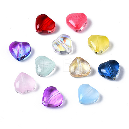 Transparent Glass Beads GGLA-S054-012-1