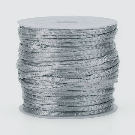 Nylon Satin Rattail Cords NWIR-L006-1mm-22-1