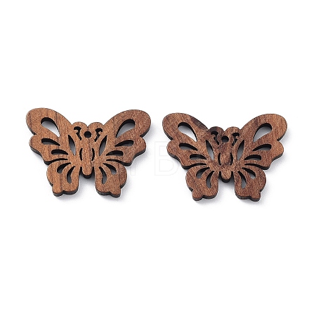 Walnut Wood Laser Cut Pendants WOOD-Q051-01F-1
