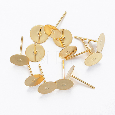 304 Stainless Steel Stud Earring Findings STAS-H558-23G-1