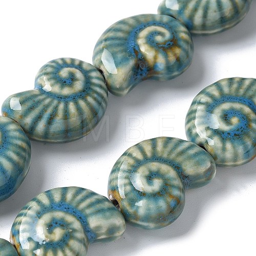 Ocean Series Handmade Porcelain Beads PORC-R002-03E-1