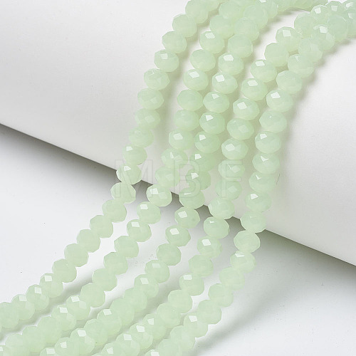 Glass Beads Strands EGLA-A034-J8mm-D01-1