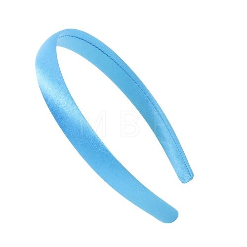 Solid Color Satin Cloth Hair Bands PW-WG159DF-15-1