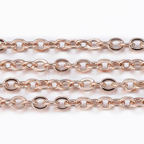 Ion Plating(IP) 304 Stainless Steel Cable Chains CHS-H009-24RG-1