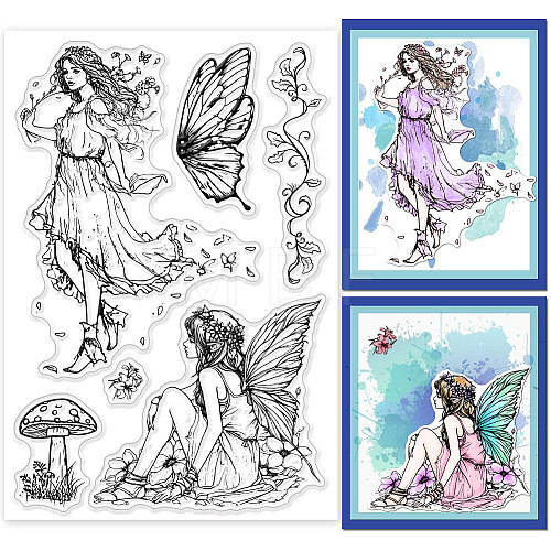 Custom PVC Plastic Clear Stamps DIY-WH0448-0672-1