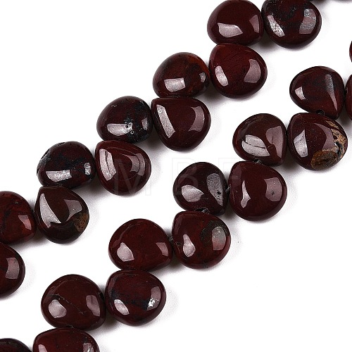 Natural Red Rainbow Jasper Beads Strands G-T138-132-1