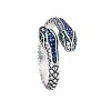 Alloy Rhinestone Cuff Open Rings WG95780-01-3