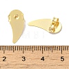 Brass Studs Earrings Findings FIND-Z039-01B-G-3