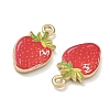 Printed Alloy Pendants AL-CBA4262-01K-2