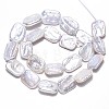 1 Strand Natural Baroque Pearl Keshi Pearl Beads Strands PEAR-SC0001-48-2