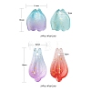 48Pcs 12 Style Glass Charms EGLA-FS0001-10-3