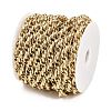 304 Stainless Steel Textured Rope Chains CHS-C022-06G-2