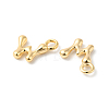 Brass Charms KK-P234-13G-W-2