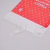 Christmas Theme Rectangle OPP Self-Adhesive Cookie Bags OPP-SZC0001-02D-3