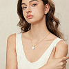 Natural Freshwater Pearl Pendants PEAR-WH0011-002A-G-5
