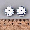 Handmade Porcelain Beads PORC-N012-15B-3