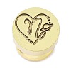 Constellation Golden Tone Wax Seal Brass Stamp Heads LS-STAM-P002-02G-05-1