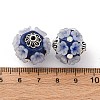 Handmade Resin Indonesia Round Beads IPDL-P005-21AS-01-3