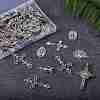 DIY Religion Pendant & Link Jewelry Making Finding Kit DIY-SZ0007-30-5